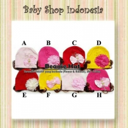 large T071 Kupluk Fake Hair Pita Polka 45